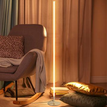 Iris 59.5" LED Integrated Floor Lamp - JONATHAN Y
